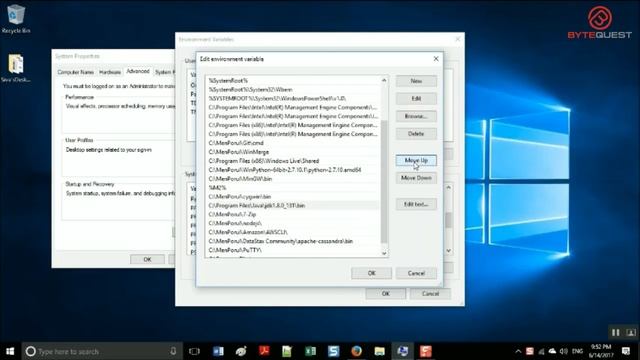 Java Bytes 4 - Setting Path and JAVA HOME смотреть онлайн