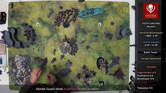Idoneth Deepkin VS Ossiarch Bonereapers - Warhammer Age Of Sigmar 3.1 Battle Report