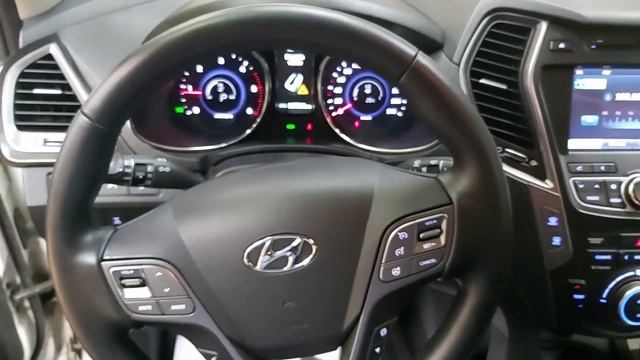 Обзор Hyundai Grand Santa Fe 2014 г.в.