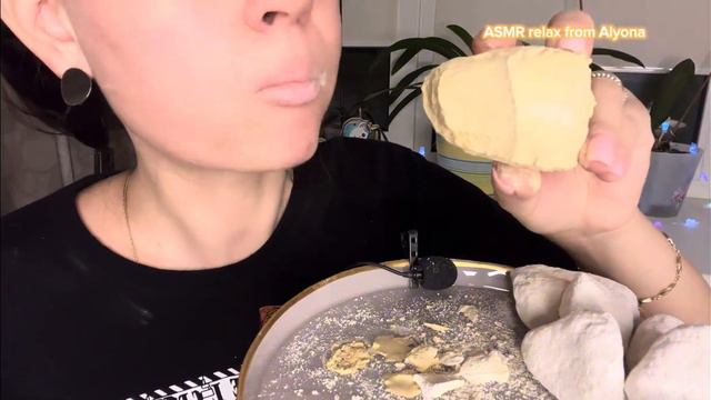 ASMR crunch of chalk_ Мел Халва❤️_🔥Песчанка❤️_🔥#asmr #crunchy #relax #eatingsounds #chalk смотреть онлайн