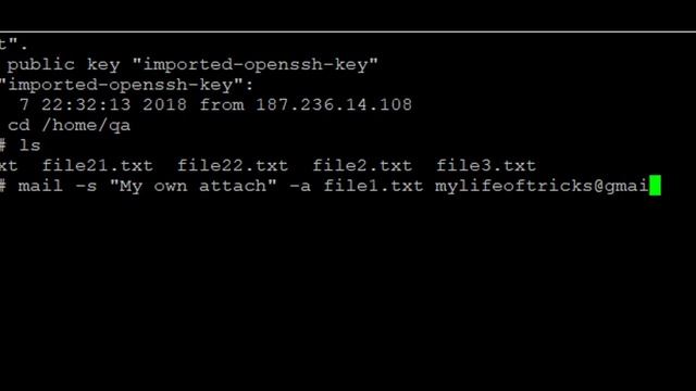 How to send email with attachment using using command line in Linux - Linux Trick смотреть онлайн