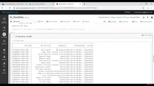 Azure Mini Project | Azure Databricks | 4 Hands on ProjectWork Read CSV, Json, Excel formatted dat смотреть онлайн