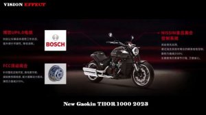 89.7 Hp, Fuel Tank 22 Lt, Maximum Speed 198 Km/h, New Gaokin THOR 1000 2023