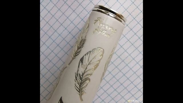 Обзор перьевой ручки HongDian N8 "Flying feather" - Снегурочка с перьями... | #Обзор смотреть онлайн