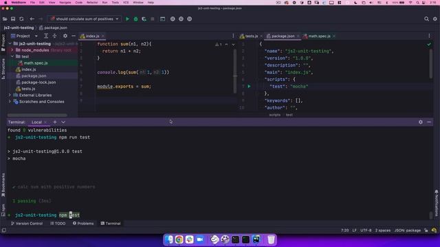 JS2. 06 Юнит тестирование функций. Mocha, Chai. Node.js смотреть онлайн