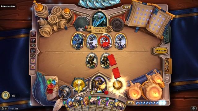 Book of Heroes Uther vs Prince Arthas | Hearthstone Book of Heroes смотреть онлайн
