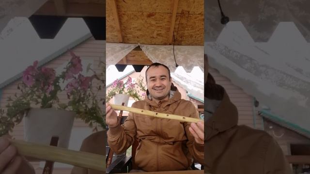 Вроде обычная трава, а в итоге получился музыкальный инструмент, 👍👍👍👍. смотреть онлайн