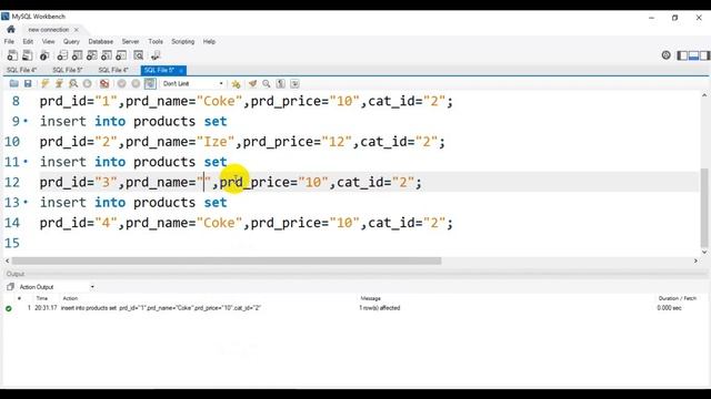 D SA Lesson 4 Manage Database in Server MySQL Part 5 смотреть онлайн