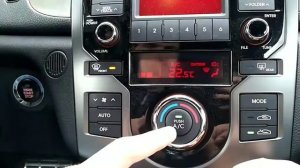 Отключение автоматического включения кондиционера KIA Cerato 2