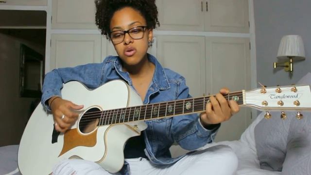 emilly santos - Yours, an acoustic Ella Henderson cover. смотреть онлайн