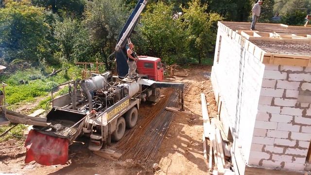 Заливка монолитной плиты смотреть онлайн