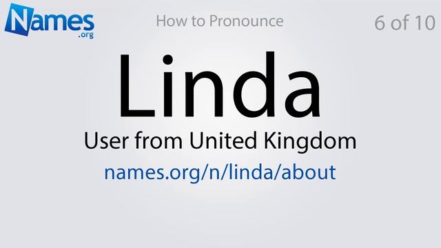 How to Pronounce Linda смотреть онлайн