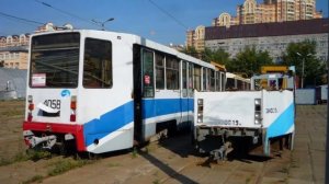 ??«Ушедшие в историю». Трамвай 71-608 в Москве. 1994-2016 |”Gone down in history”.71-608 in Moscow