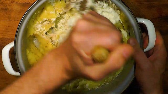 картофельные зразы с мясом. смотреть онлайн