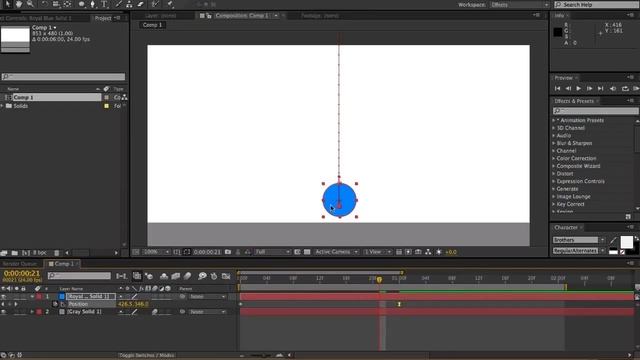 After Effects: Keyframe Interpolation смотреть онлайн