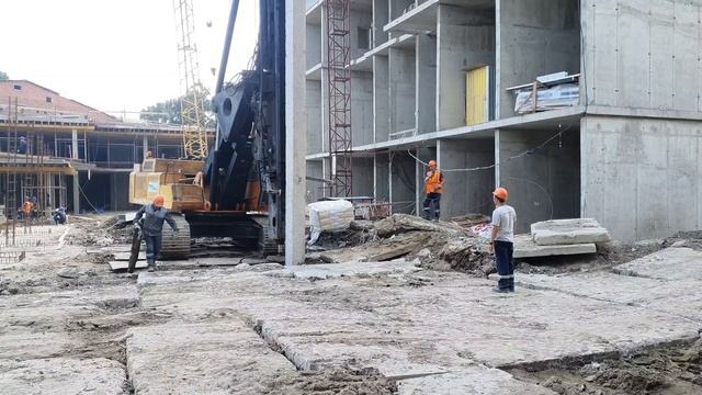 Как забивают сваи смотреть онлайн