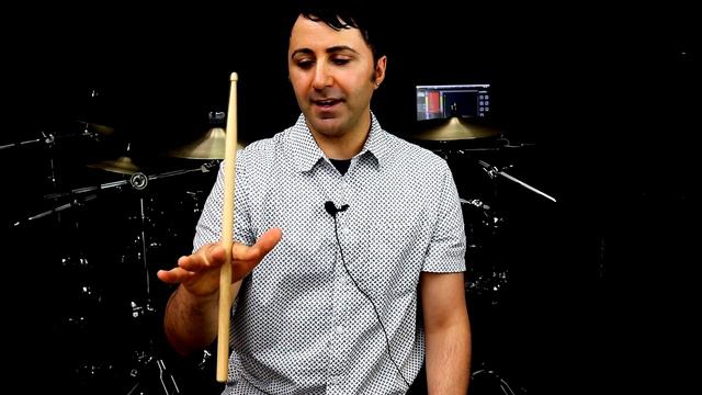 How to spin a drum stick - Easy stick trick for drummers смотреть онлайн