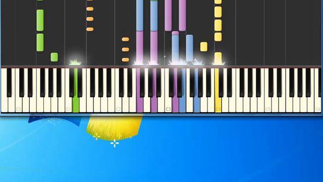 Chris Rea Road To Hell [Piano tutorial by Synthesia] смотреть онлайн