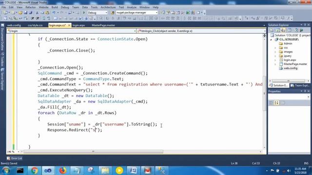 How to create ASP.NET Website for Beginners | College Website| #CODERBABA | Part-1 Hindi смотреть онлайн