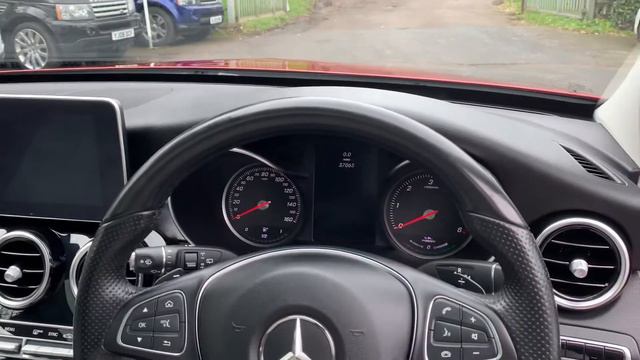 2015 Mercedes C300 Hybrid Sport Premium Plus in Designo Hyacinth Red for sale at George Kingsley смотреть онлайн