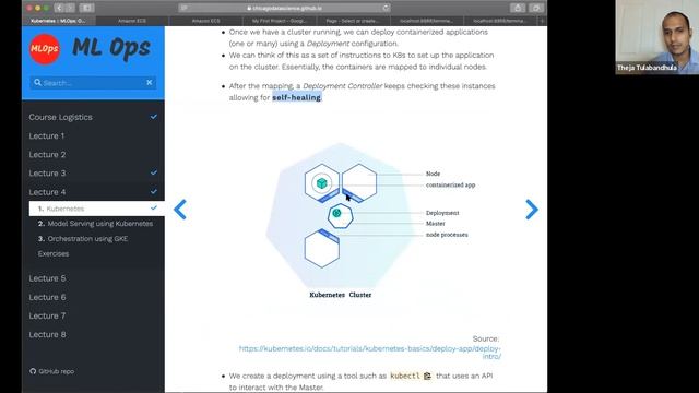 MLOps Lecture 4: Kubernetes for Orchestrating ML Deployments смотреть онлайн
