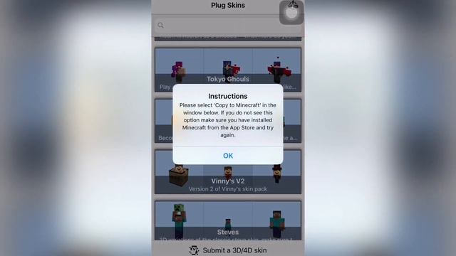 New 4D Skin App For Minecraft PE! смотреть онлайн