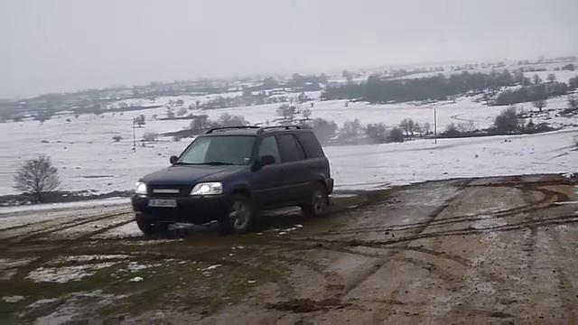 Honda crv rd1 drift in the mud snow смотреть онлайн