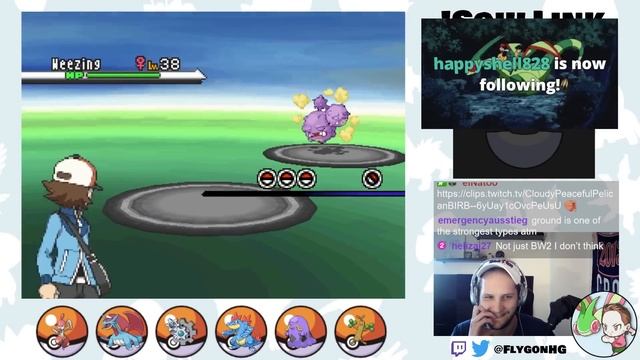 Pokémon White Two Player Hardcore Nuzlocke - Randomized Soul Link! (No items, No overleveling) смотреть онлайн