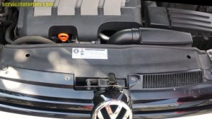 TUTORIAL: VW Golf Mk6 / Jetta front grille removal / replacement in 2 steps