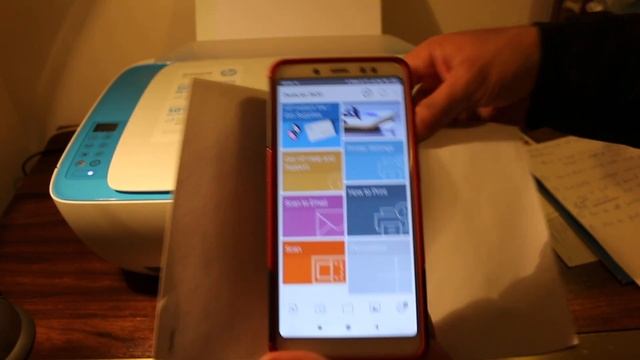 How To Print & Scan To HP Deskjet 3632 Printer From Your Android Phone, review. смотреть онлайн