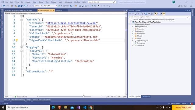 Asp.net Core Azure AD | Azure Ad Authentication смотреть онлайн