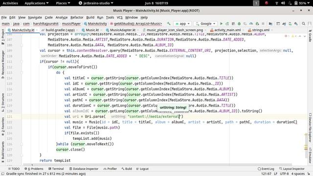 25.Glide to Load Images in Android | Music Player App | Android Development Kotlin in Hindi смотреть онлайн