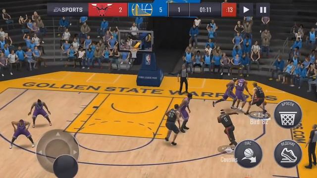 Прохождение Игры NBA Live Mobile #75 Топовые Данки!!! смотреть онлайн