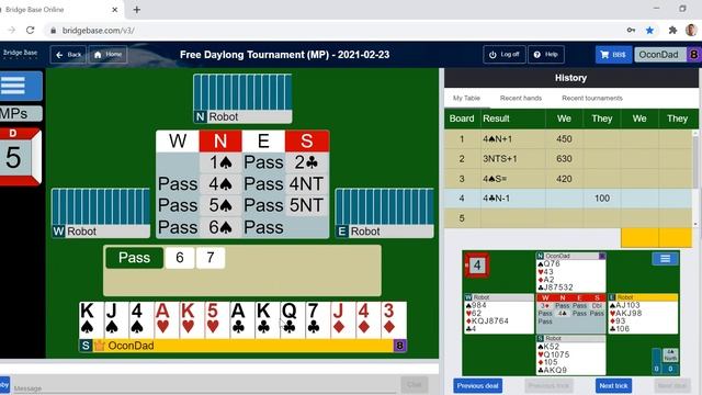 Improve your Bridge Game -- When to bid a grand slam, support doubles Inside the Head of OconDa смотреть онлайн