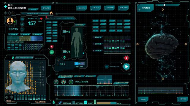 4K 100% Free Technology HUD Medical All Overview   No Copyright Video