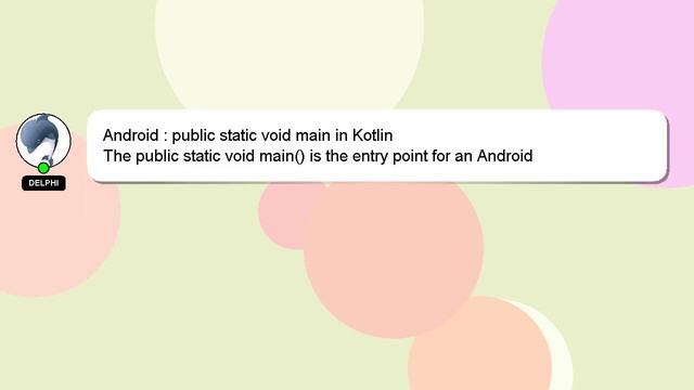 Android : public static void main in Kotlin смотреть онлайн
