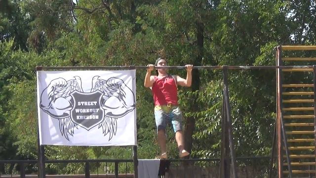 Чемп Херсон обл по Street Workout и Streetlifting 2016 выходы силой на две руки Александр Приян смотреть онлайн