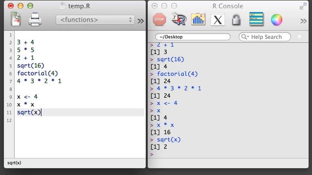 R 1.2 - Calculations And Variables