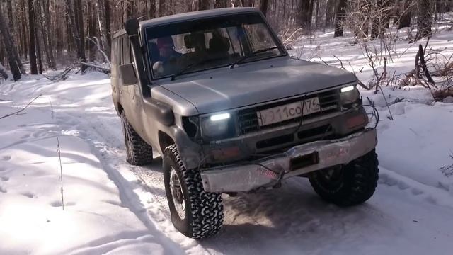 Ильменский заповедник, подъем в гору на внедорожниках. смотреть онлайн