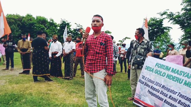 Aksi Tuntut Kades Masyarakat Desa Golo Nderu, Kec. Kota Komba Datangi Kantor Bupati Matim смотреть онлайн