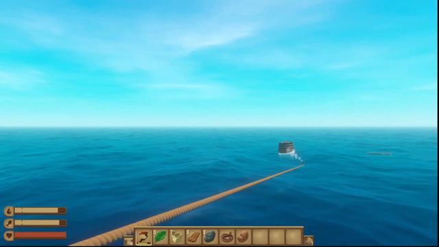 ВЫ НЕ ВИДЕЛИ МОЙ ПЛОТ? ВЫЖИВАНИЕ НА ОСТРОВЕ В RAFT смотреть онлайн