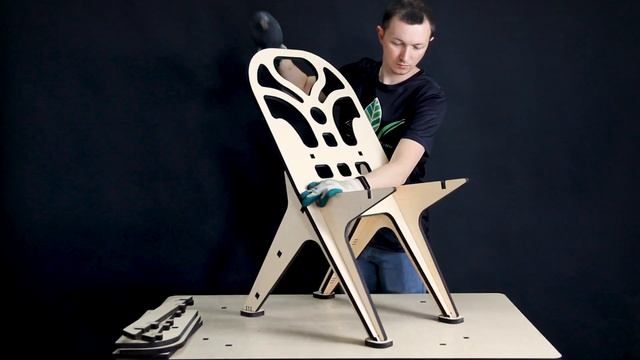 Собираем стул A022V смотреть онлайн