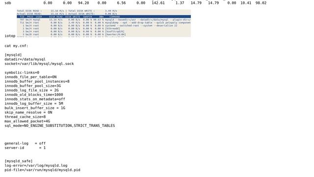 Databases: Slow mysqldump on big table смотреть онлайн
