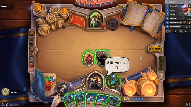 How to beat Leoroxx / Book of Heroes: Rexxar / Hearthstone смотреть онлайн