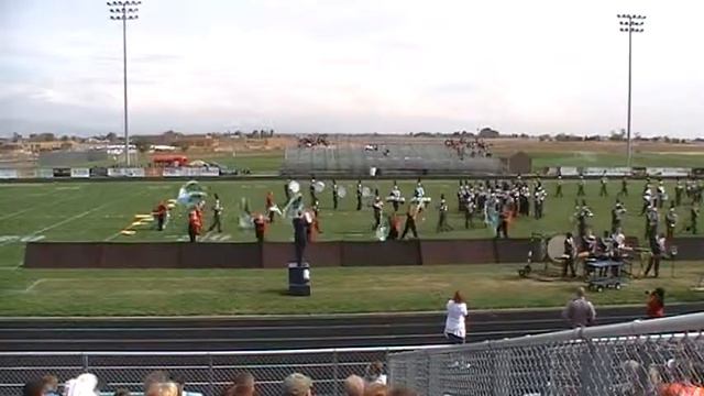 Skyview High School Marching Band and Color Guard at Kuna Competition 10-3-2015 смотреть онлайн
