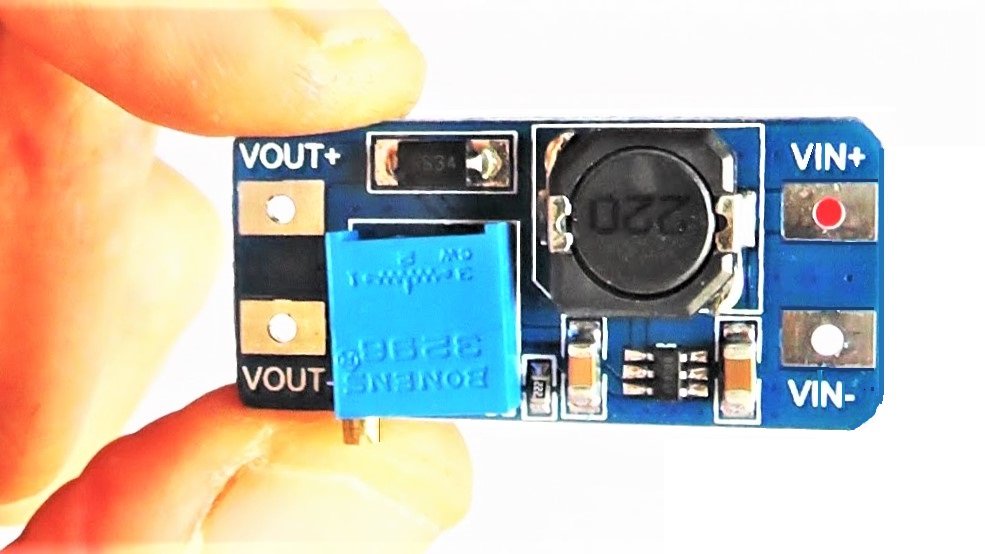 Реальные улучшения доработки, подробные тесты на КПД и пульсации повышающего преобразователя  MT3608