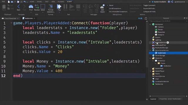 How to Make a Sell Button in Roblox Studio! (2023) смотреть онлайн