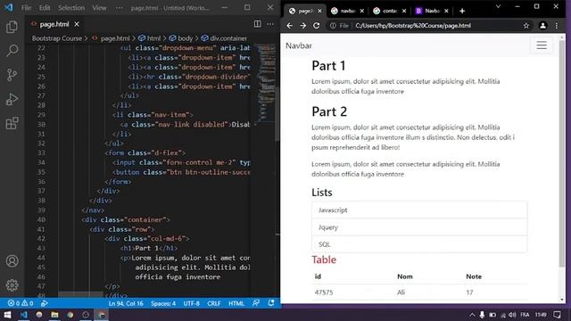 Bootstrap Cours 10 : Navbar in Arabic Darija دورة بالدارجة لتعلم bootstrap смотреть онлайн