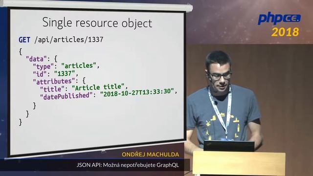 Ondřej Machulda: JSON API: Možná nepotřebujete GraphQL - phpCE 2018 смотреть онлайн