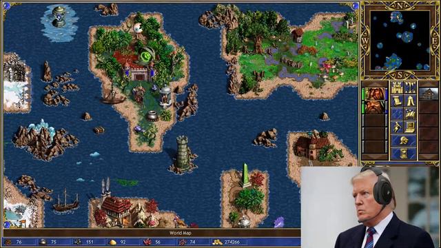 USA Presidents Play and Debate Heroes of Might & Magic 3 смотреть онлайн